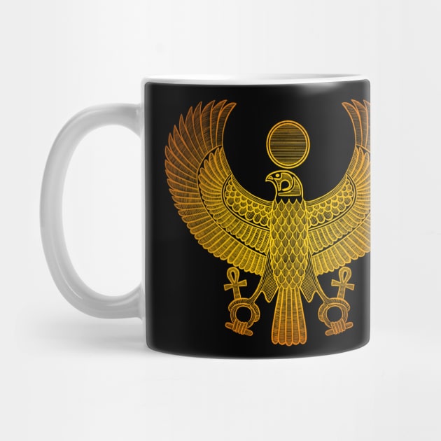 Horus God Pharaohs Ancient Egypt Egyptology Gift by basselelkadi